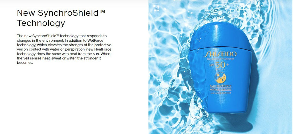 Water-Resistant Sunscreen SPF 50+ with WetForce & HeatForce Technology