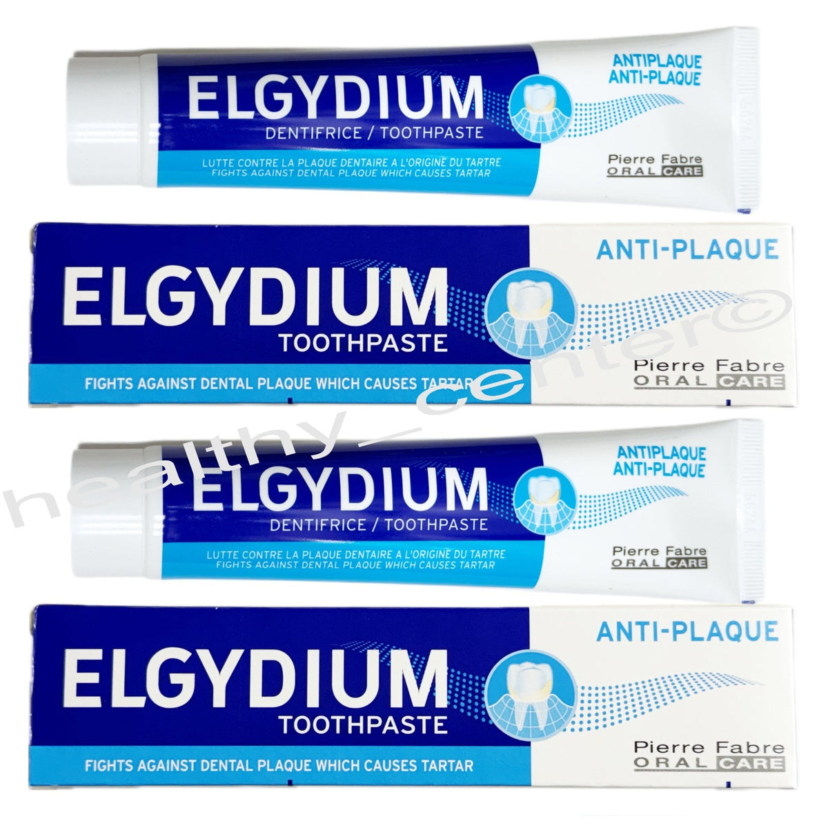 Pack of 2 Anti-Plaque Toothpaste 75ml - Prevent Tartar & Gum Issues