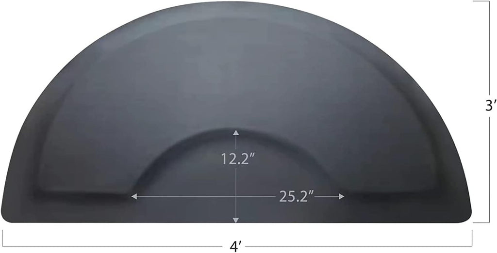Anti-Fatigue Salon Floor Chair Mat 3x5 ft Non-Slip Waterproof Cushion