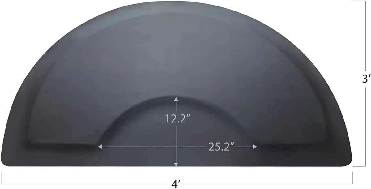 Anti-Fatigue Salon Floor Chair Mat 3x5 ft Non-Slip Waterproof Cushion