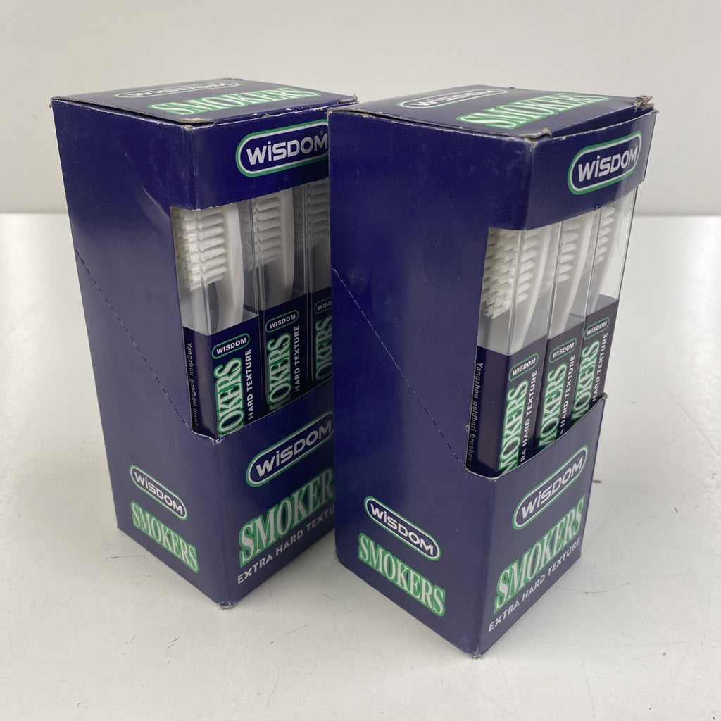 24 Pack Extra Hard Texture Toothbrushes - Durable Manual Oral Care Set