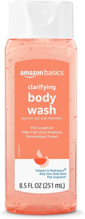 Pink Grapefruit Body Wash with Salicylic Acid for Acne - Clarifying & Refreshing