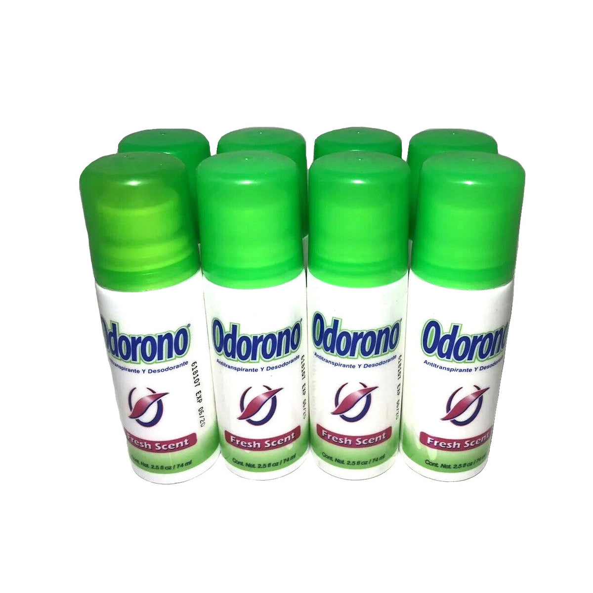 Anti-Perspirant Deodorant Fresh Scent 2.5 OZ - Lot of 8