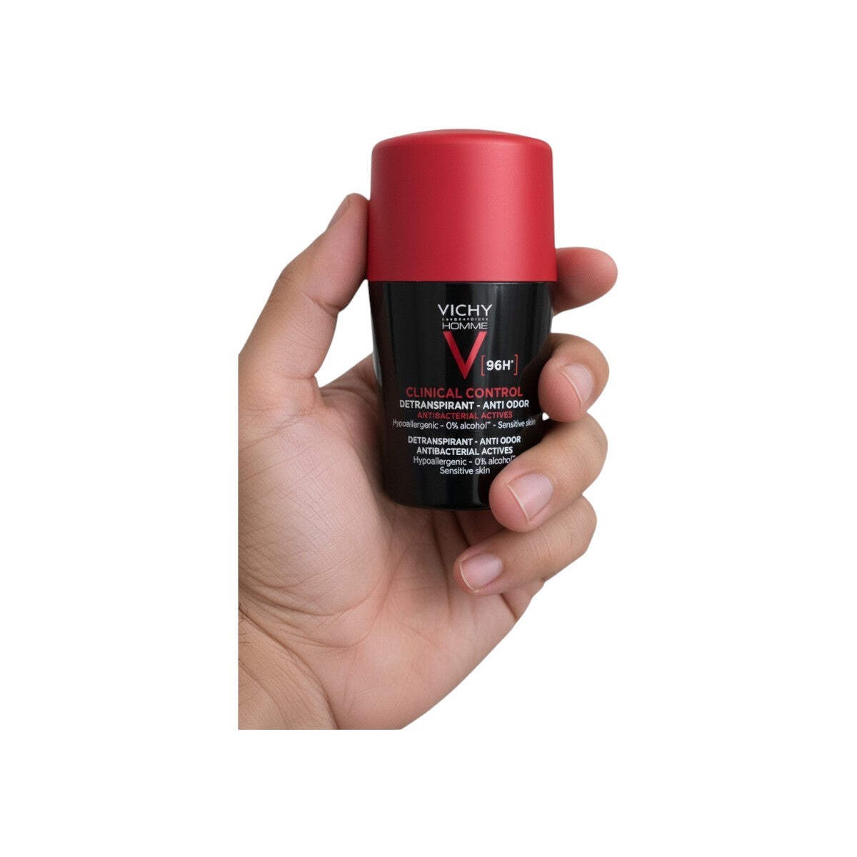 Vichy Homme Clinical Control 96H Antiperspirant Roll-On 50ml for Sensitive Skin
