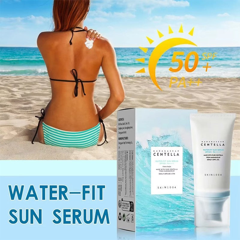 SPF 50+ Facial Sunscreen with Centella - Daily Sunblock & Skin Protector