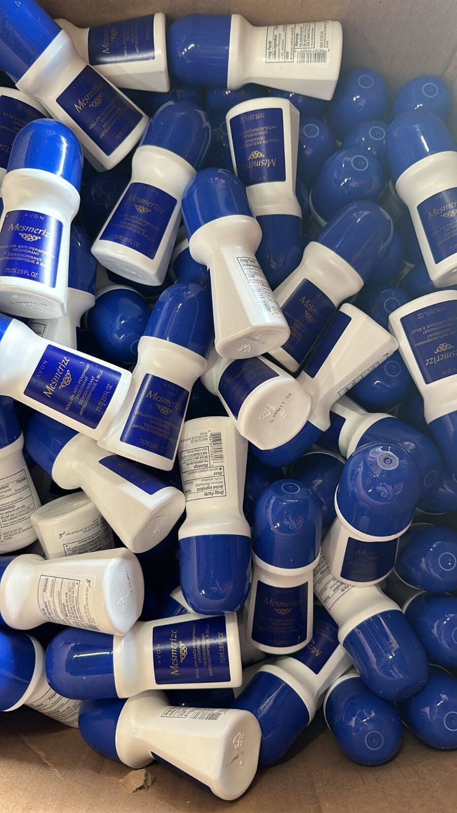 12 Pack Avon Mesmerize Roll-On Antiperspirant Deodorant 2.6 Fl Oz