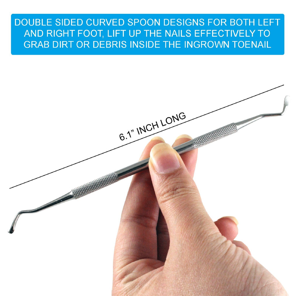 Ingrown Toe Nail Corrector Tool - Toenail Lifter & Fixer for Paronychia