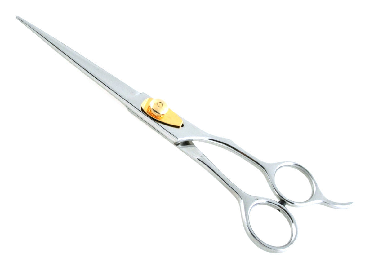 7-Inch Barber Hair Cutting Scissors with Rest & Adjustable Tension