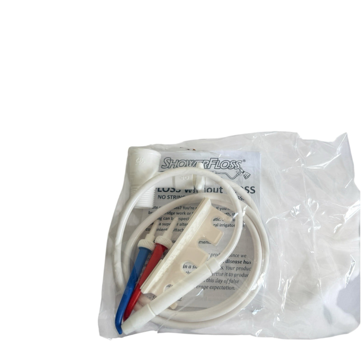 Shower Floss Oral Irrigation Water Pick for Teeth Cleaning Sealed