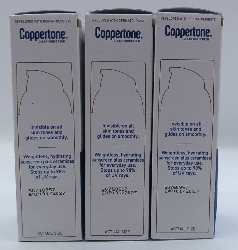 Hydrating SPF 60 Face Sunscreen with Ceramides - Invisible Finish 1.7 Fl Oz