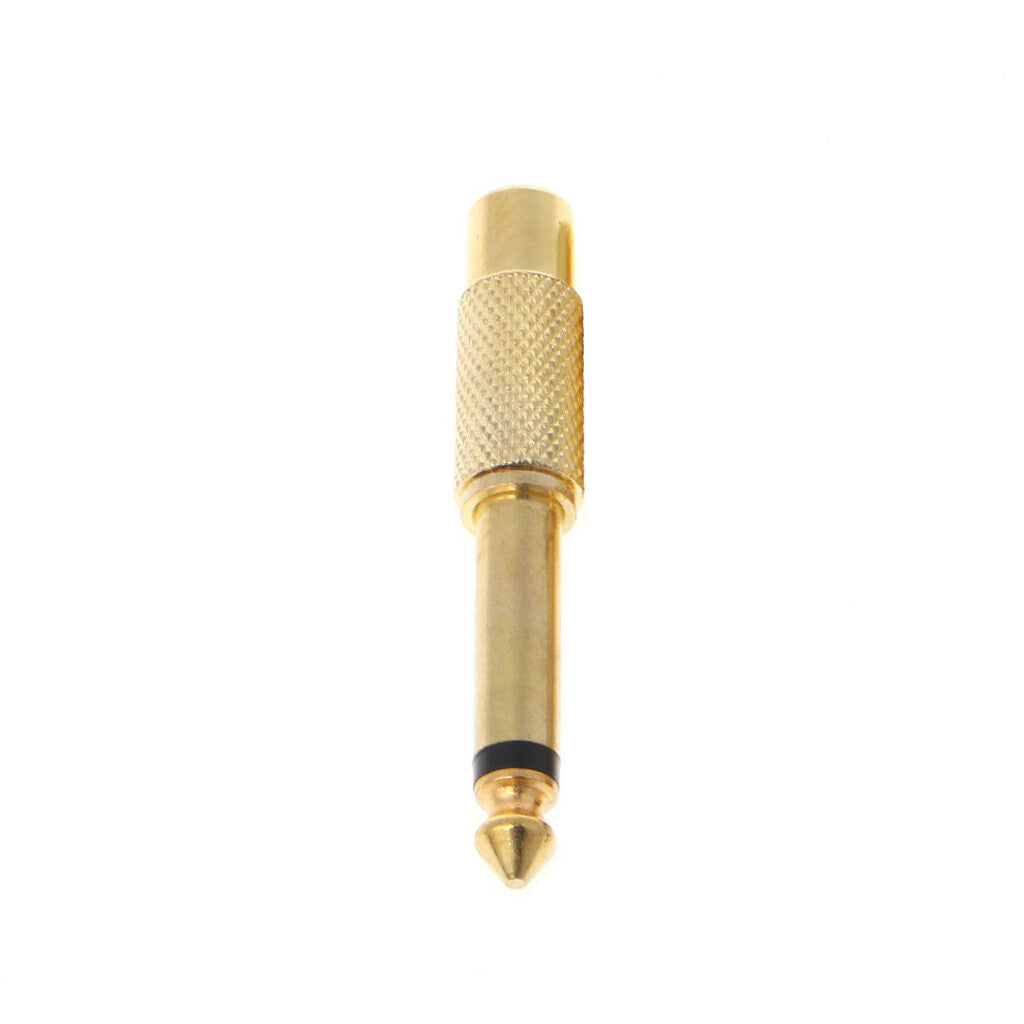Cheyenne Hawk Pen Tattoo Power Supply 6.35mm Mono to 1/4" RCA Plug Adapter