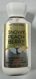 Bath & Body Works Snowy Peach Berry Body Lotion 3 fl oz - Retired & Brand New