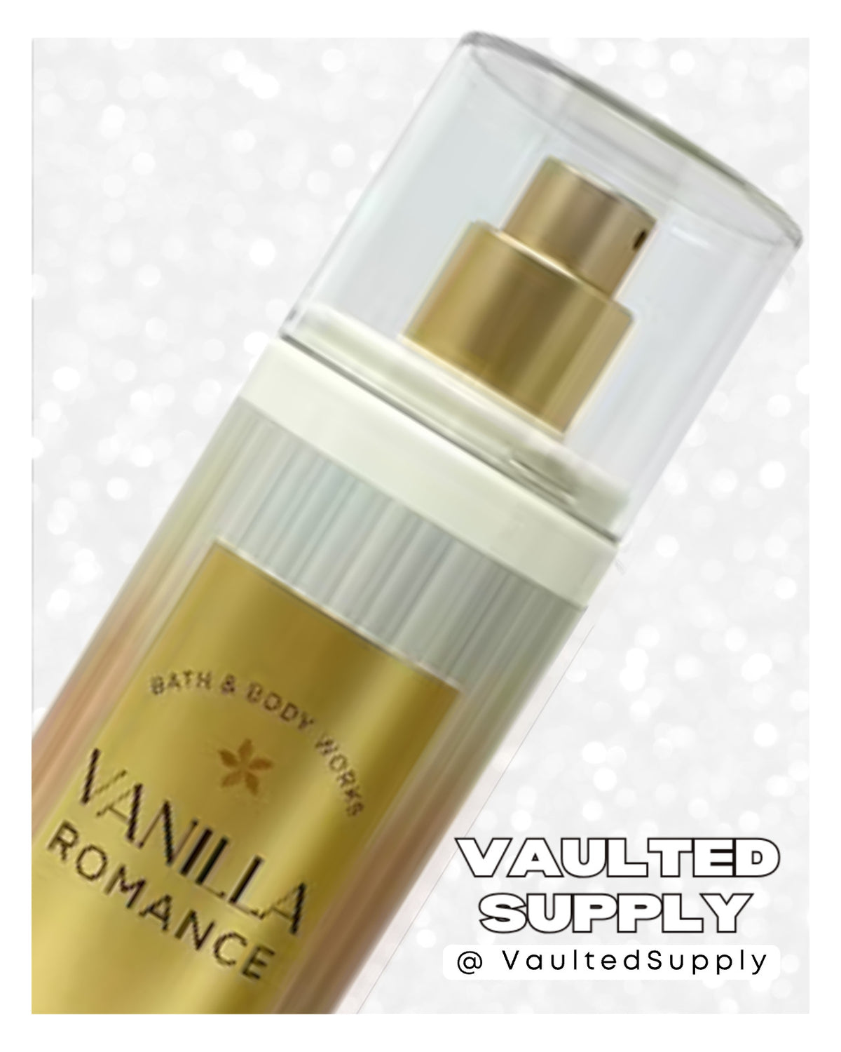 Vanilla Romance Body Mist Set - 2 Pack, 8 oz Each, Warm Floral Scent