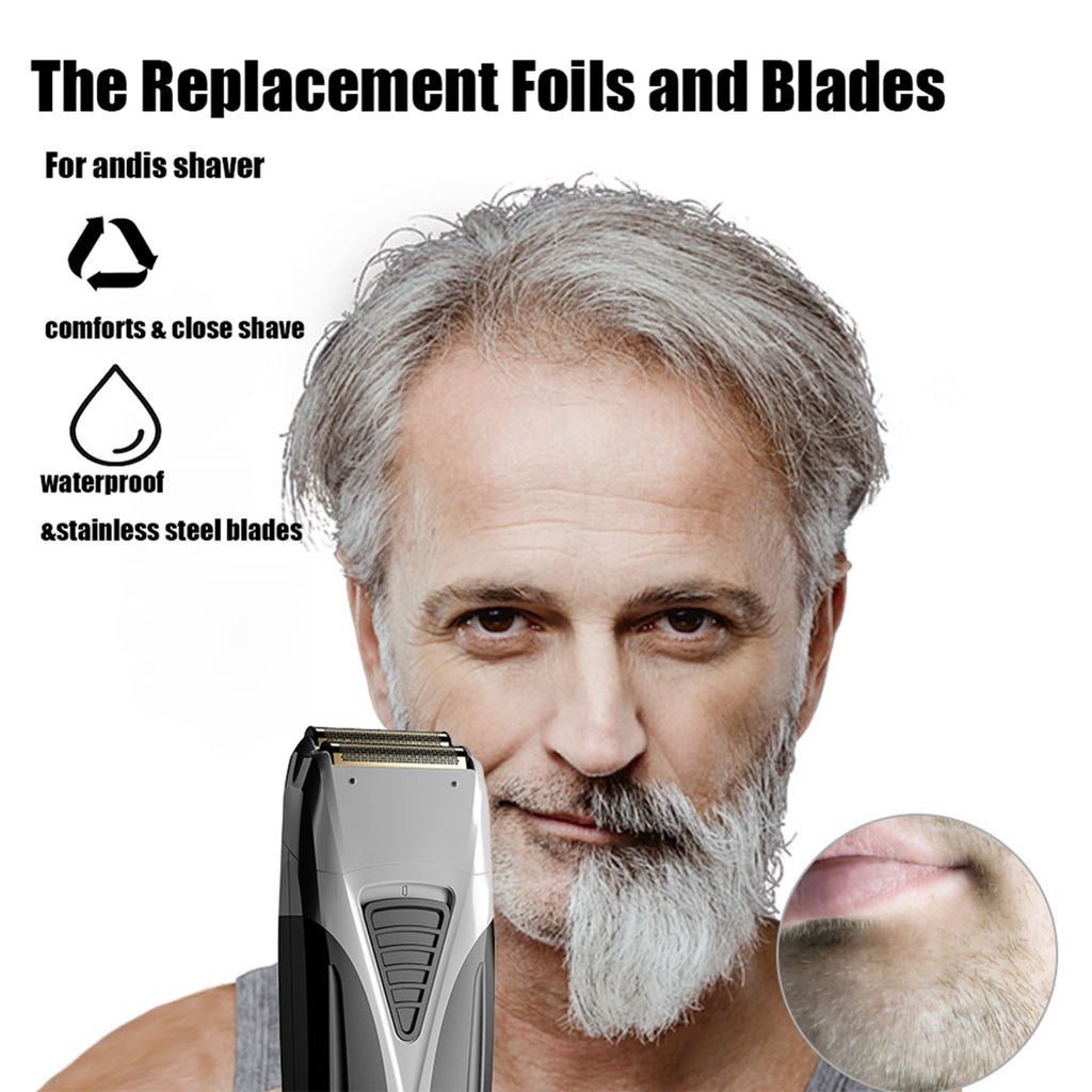 Replacement Foil and Cutter Set for Andis Pro Shaver TS2 17200 - 2PCS