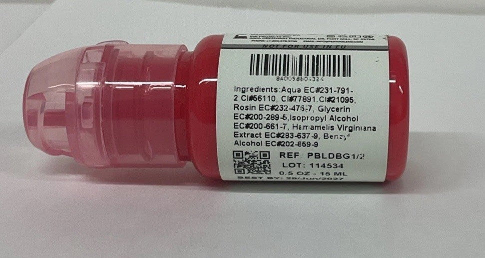 Lip Pigments - Lady Bug 0.5oz Permanent Cosmetics by Perma Blend