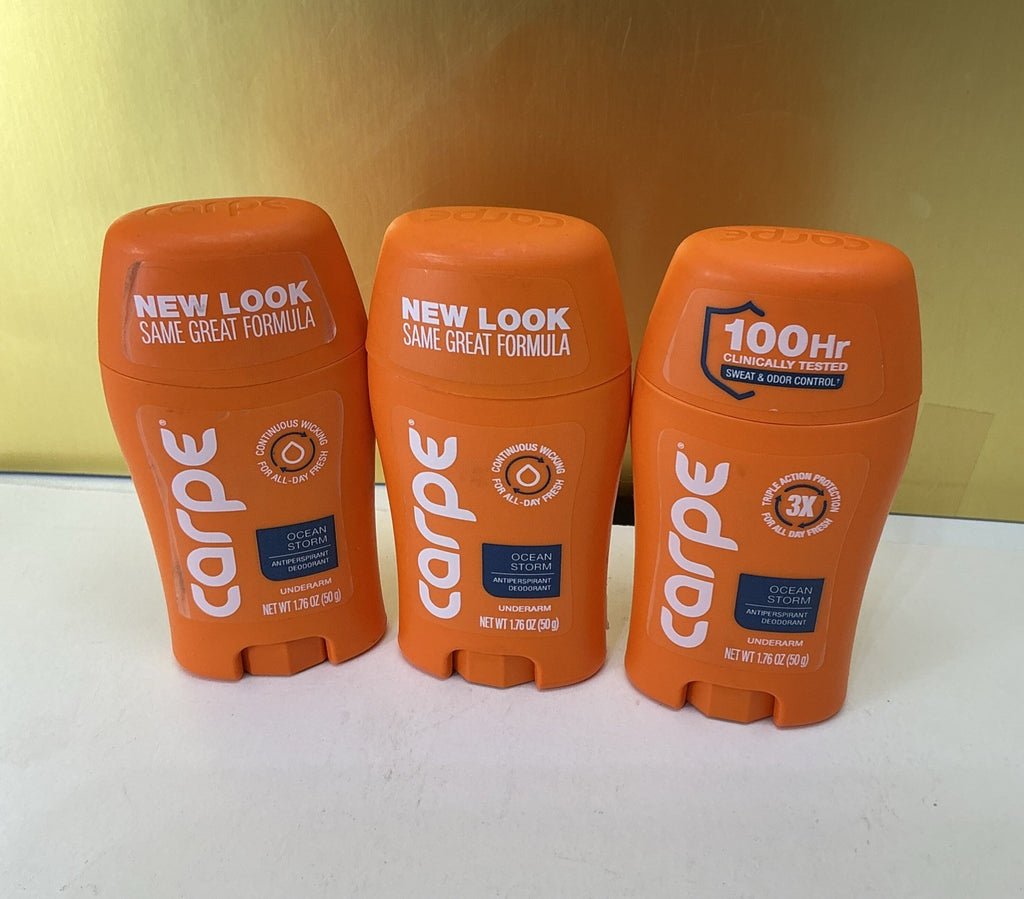 Carpe Ocean Storm Antiperspirant Underarm Lotion - 3 Pack, 1.76 oz Each