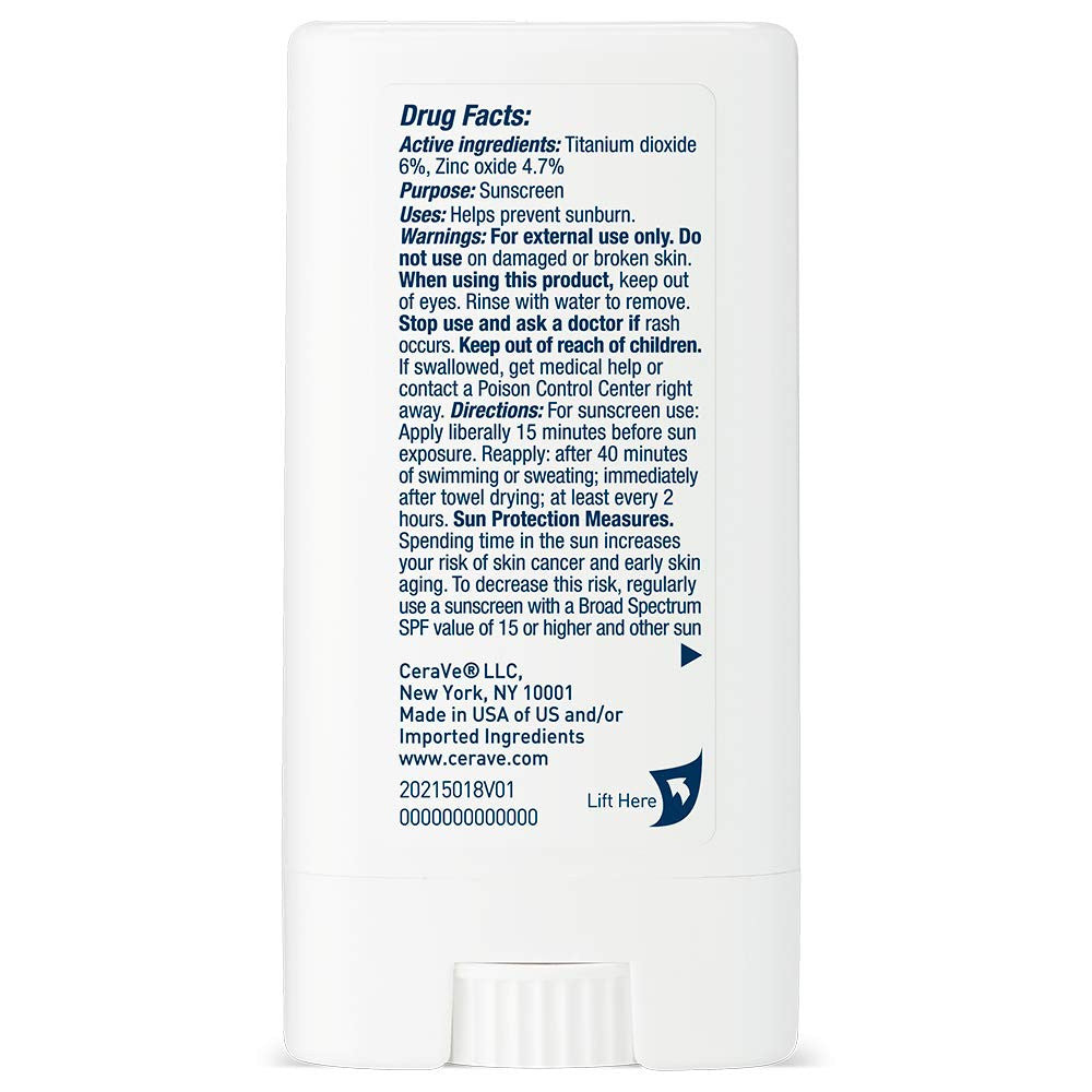 Mineral Sunscreen Stick SPF 50 with Hyaluronic Acid & Ceramides - Broad Spectrum SPF