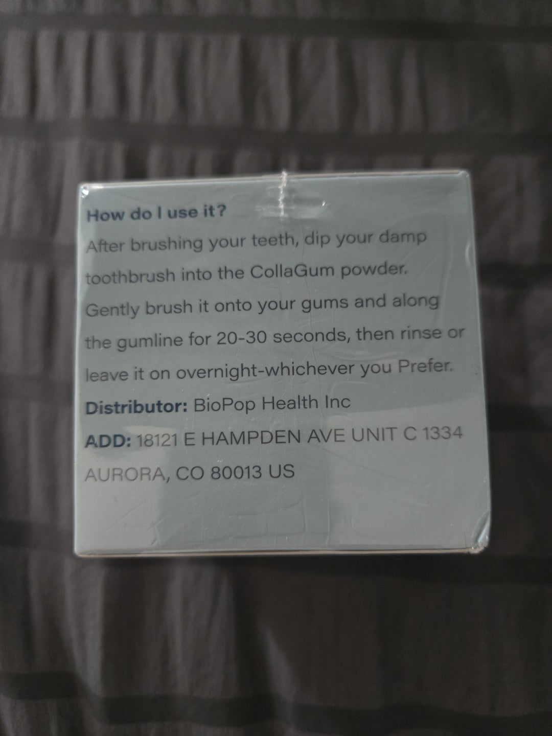 Collagum Smile Collagen Tooth with Hydroxyapatite for Stronger Teeth