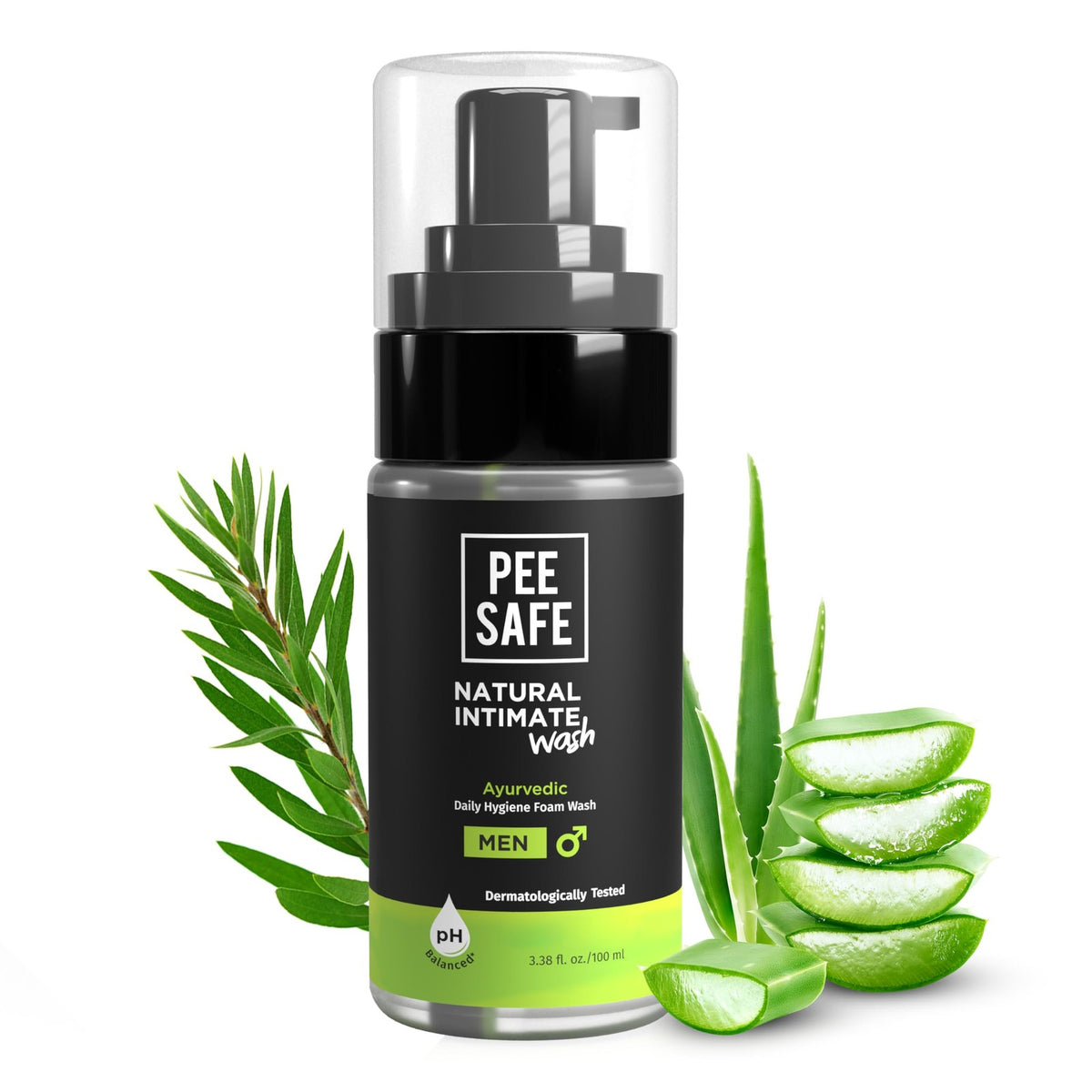 Men's Intimate Hygiene Gel with pH Balance and Natural Extracts