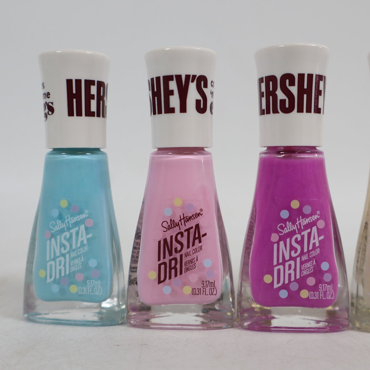 6-Pack Nail Polish Set - Hershey's Cookies n' Creme Colors