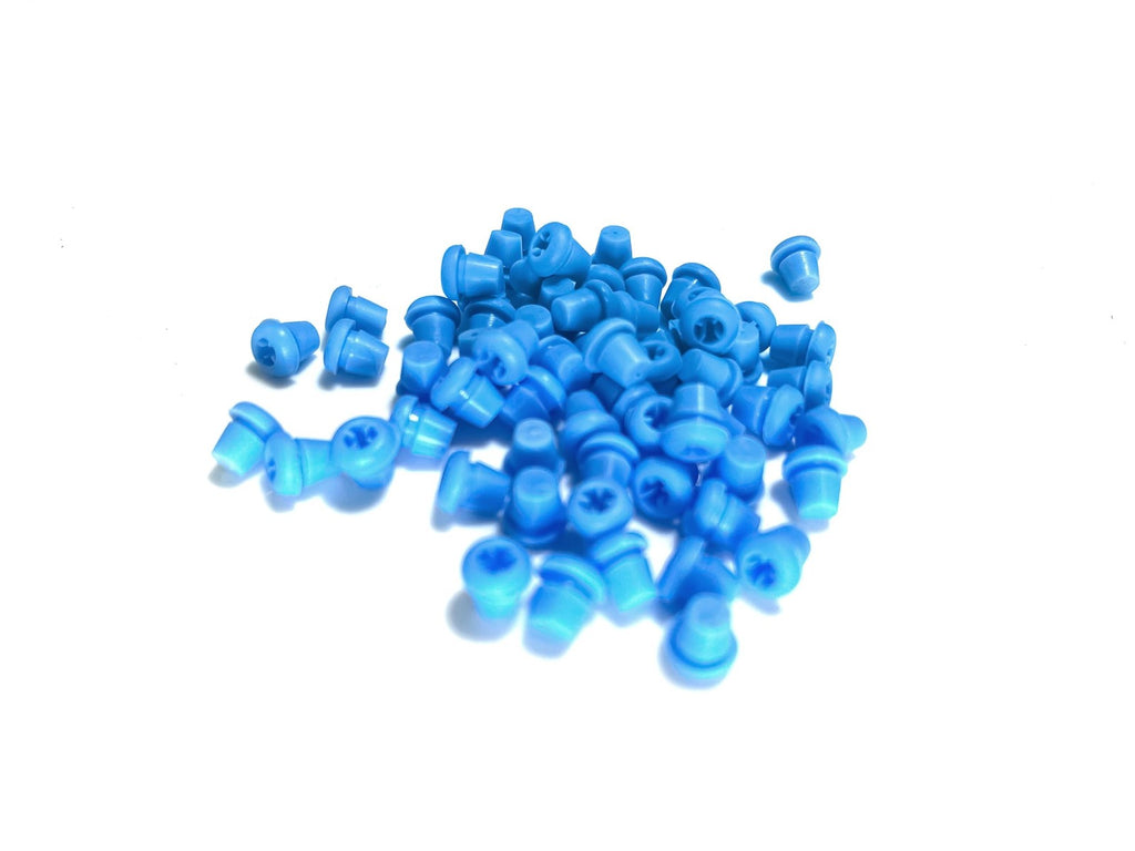 500Pcs Silicone Cover for Dental Burs Holder 5mm Hole Autoclavable Block