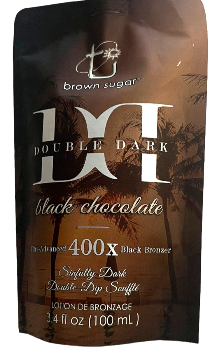 Black Chocolate Bronzer - Double Dark Brown Sugar Ultra 400X 3.4 oz Pouch