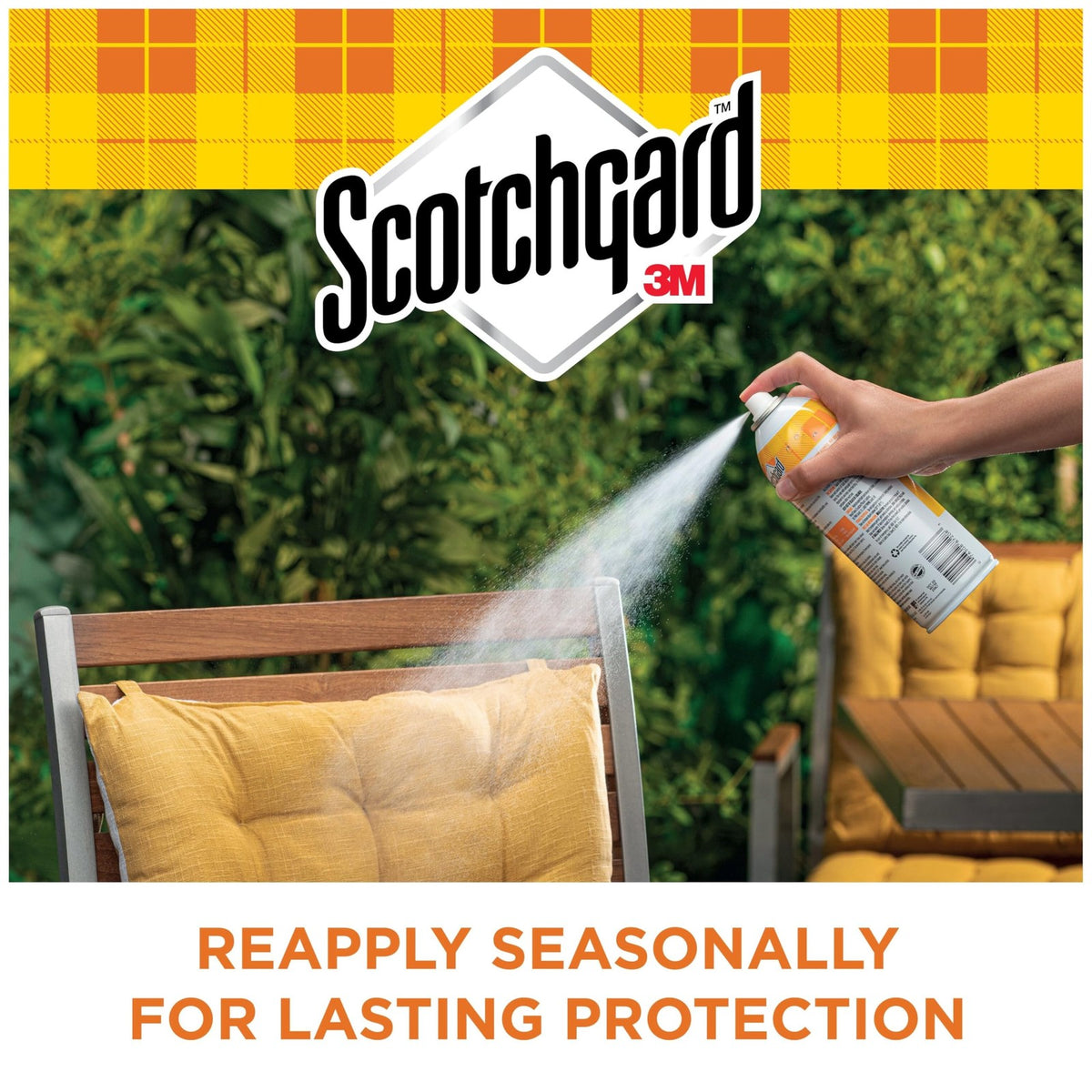 Outdoor Water & Sun Shield Fabric Spray - Water Repellent & UV Protection