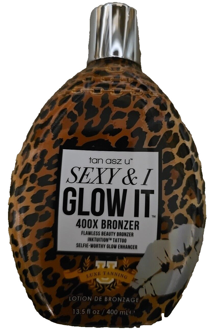 400X Bronzer Tanning Lotion - 13.5 Oz Self Tanner for Sun-Kissed Glow