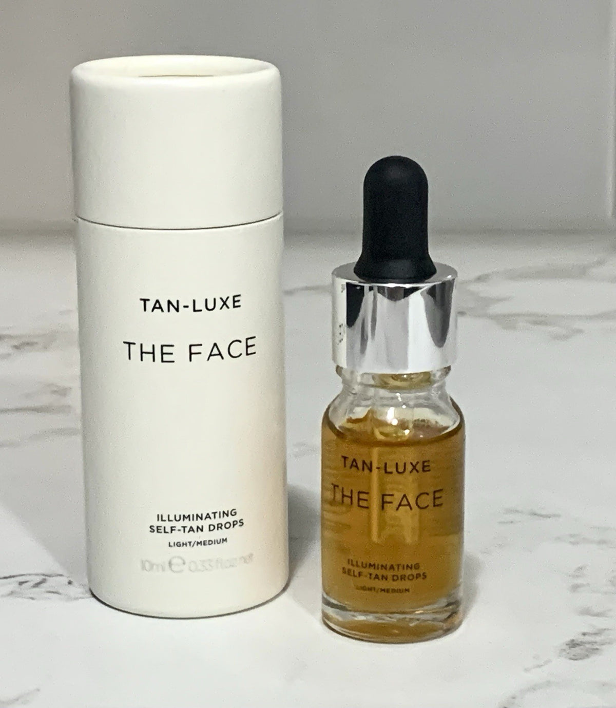 Self-Tan Face Drops Light/Medium Travel Size - Natural Sun-Kissed Glow