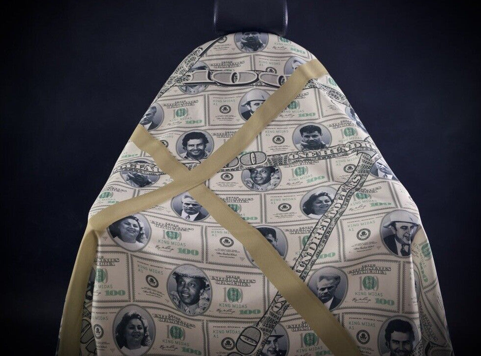 Professional Barber Apron and Cape Set - Water & Hair Proof Salon Uniform