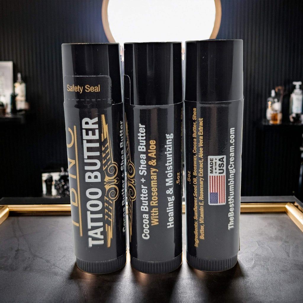Tattoo Butter Travel Sticks (3-Pack) – All-Natural Aftercare for Skin & Ink