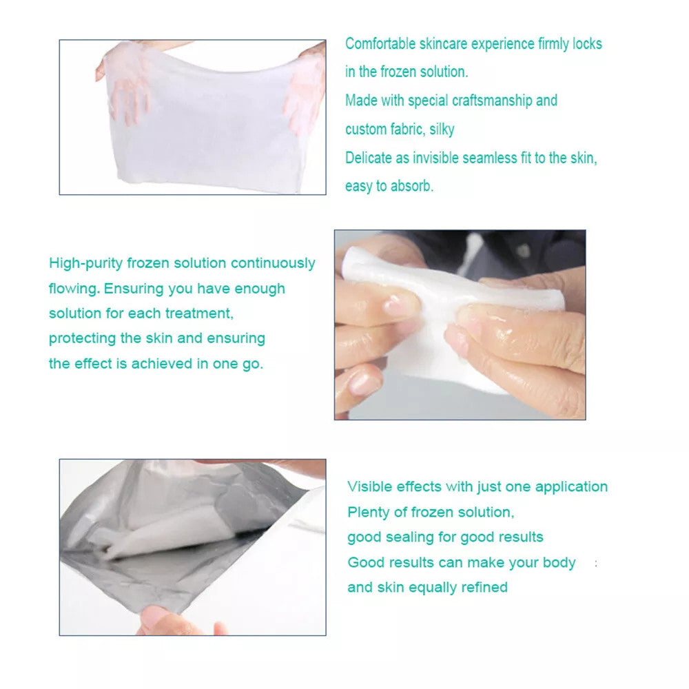 Anti-Freezing Membrane Gel Pads for Fat Freezing Cryolipolysis Body Slimming