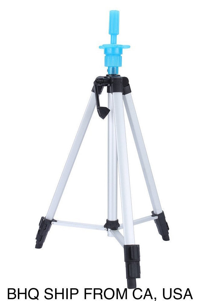 Adjustable Stainless Steel Tripod Stand for Hairdressing Training Head