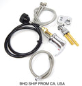 Salon Shampoo Bowl Faucet with Sprayer & Vacuum Breaker - Chrome