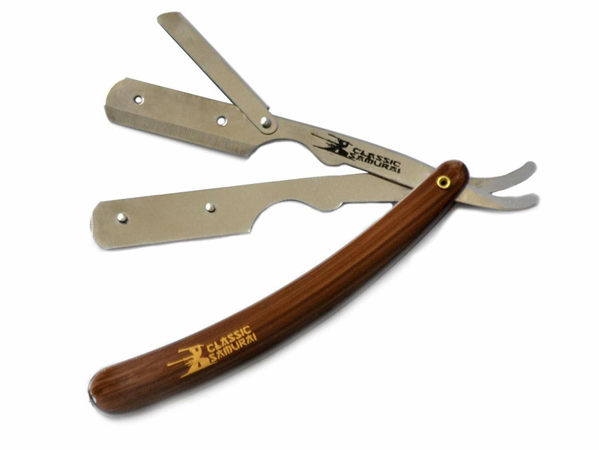 Straight Razor Shavette with Replaceable Blades - Barber & Personal Grooming