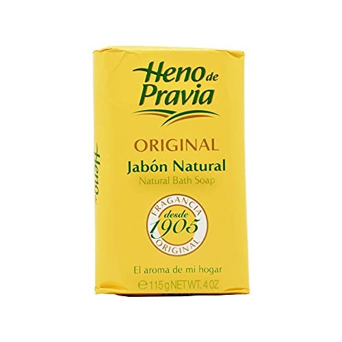 Natural Bath Soap Set - 9 Bars, 4.1 oz Each, Fresh Hay Scent