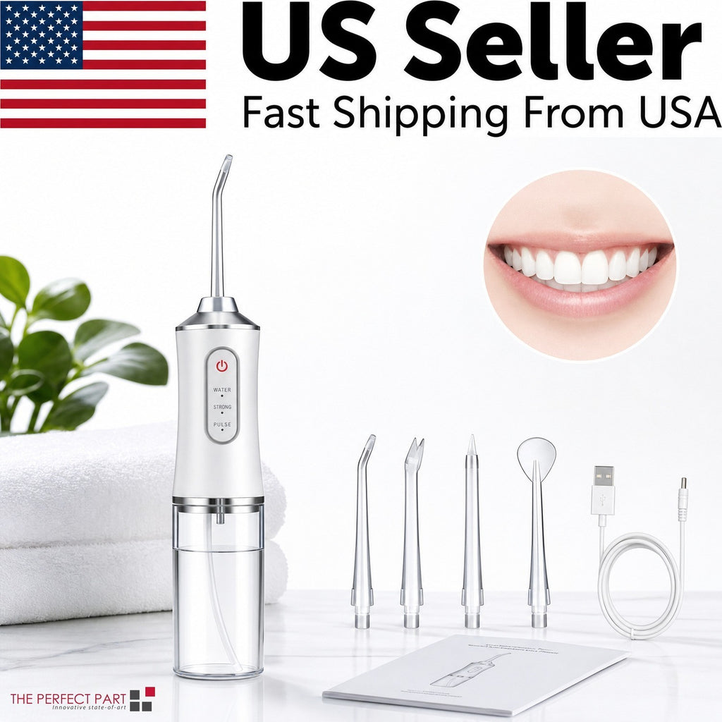 Cordless Water Flosser for Oral Hygiene - Deep Cleaning Tooth and Gum Care