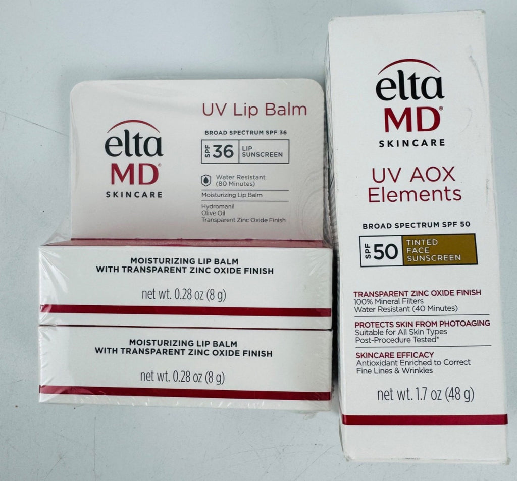 Tinted Mineral Sunscreen SPF 50 with Lip Balm SPF 36 Bundle