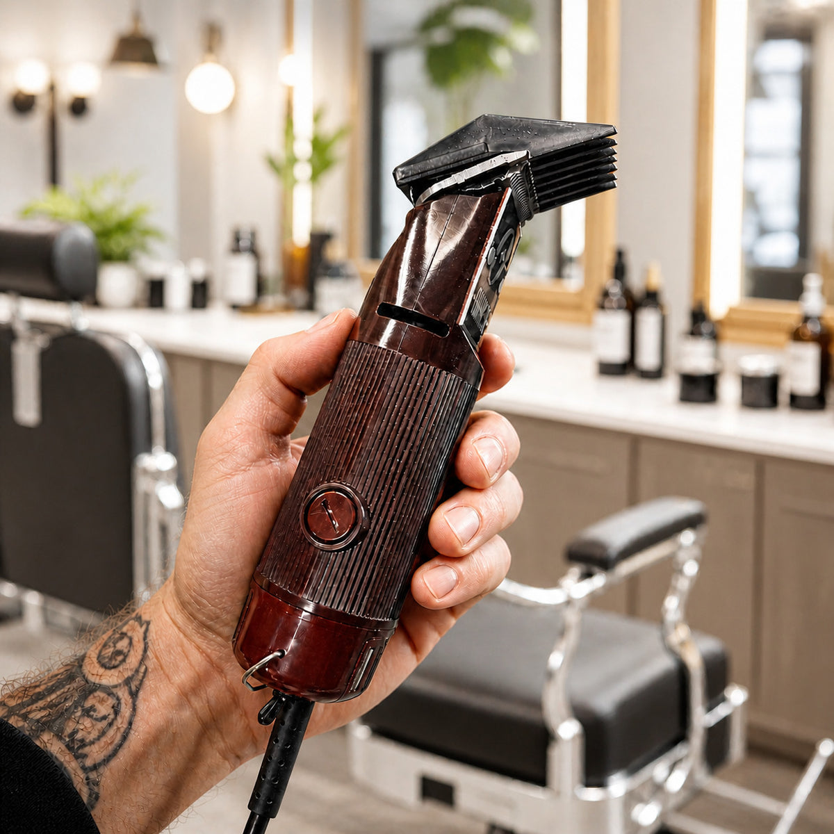Universal Clipper Guide Comb Set for Full-Size Hair and Pet Clippers