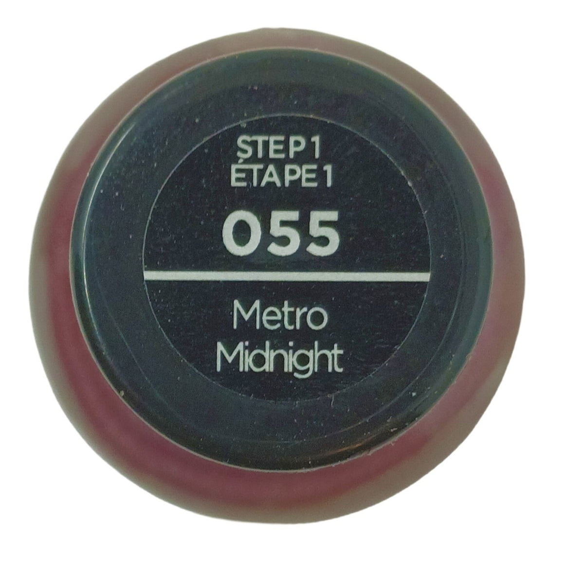 Miracle Gel Nail Polish - 055 Metro Midnight, 0.5 oz Quick-Dry Color