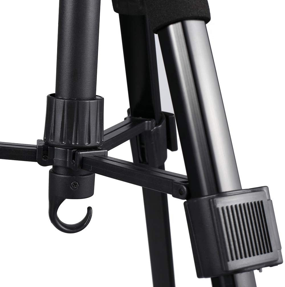 Adjustable Wig Stand Tripod with Non-Slip Base for Mannequin Heads
