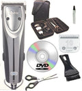 Professional Dog Grooming Clippers with #10 Blade, Case & DVD