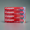 4 Pack Charcoal Toothpaste with Micro-Polishing for Stain Removal - Cool Mint Flavor