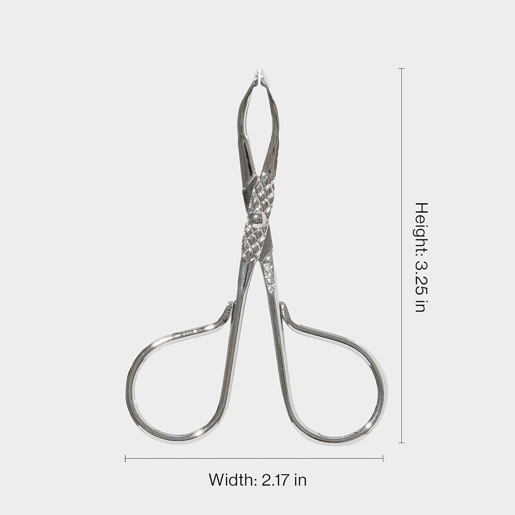 Revlon Slant Tip Tweezer with Easy Scissor Handle - Precise, Comfortable Hair Removal