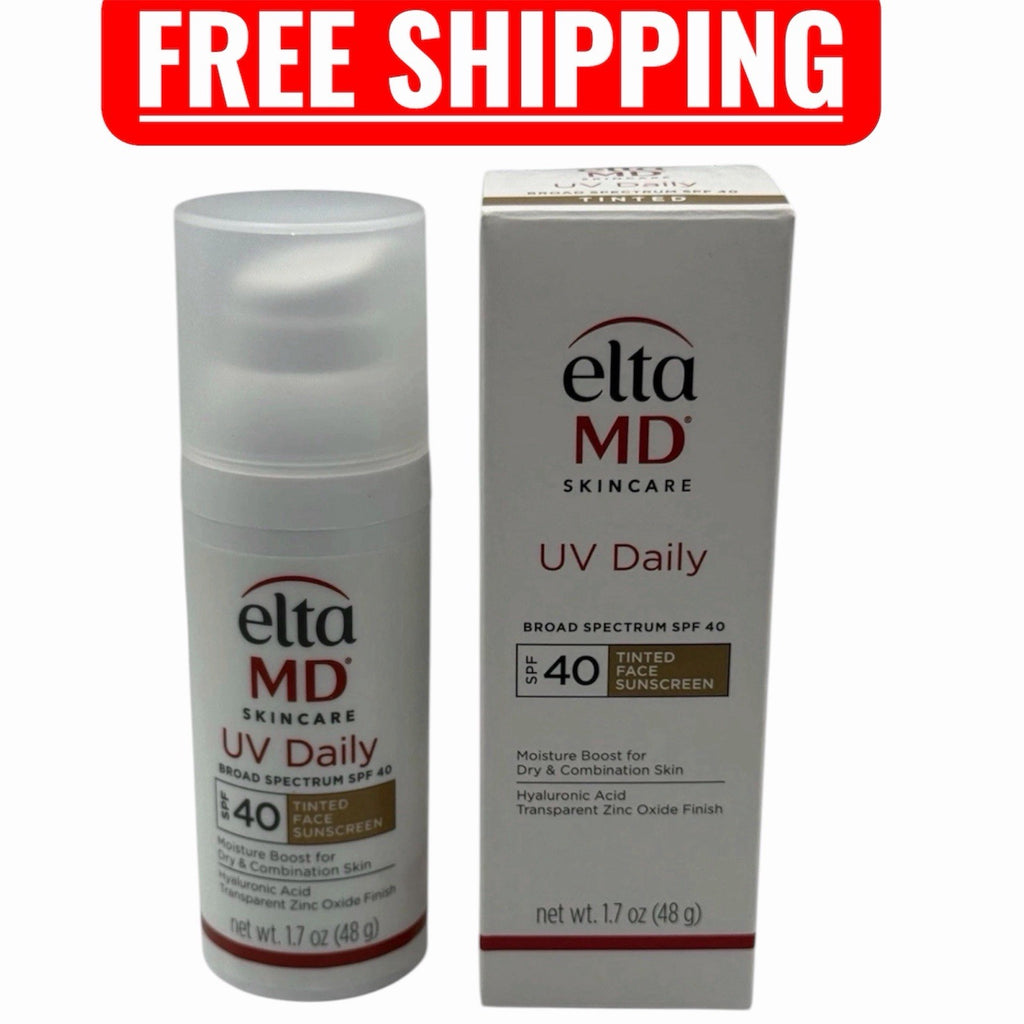 Elta MD UV Daily Tinted SPF 40 Face Sunscreen - Moisturizing, Broad Spectrum, 1.7 Fl Oz