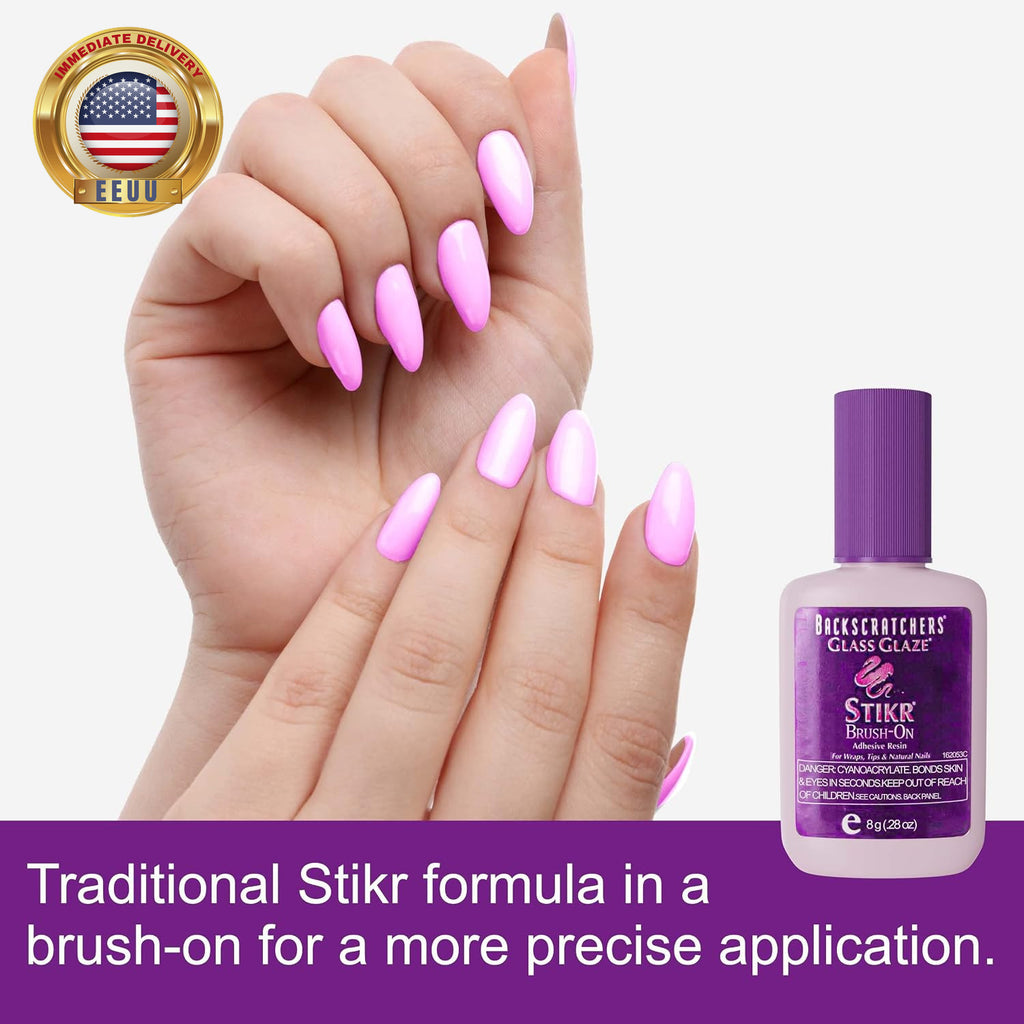 Strong Adhesive Resin for Nail Wraps & Extensions - 8G Nail Glue