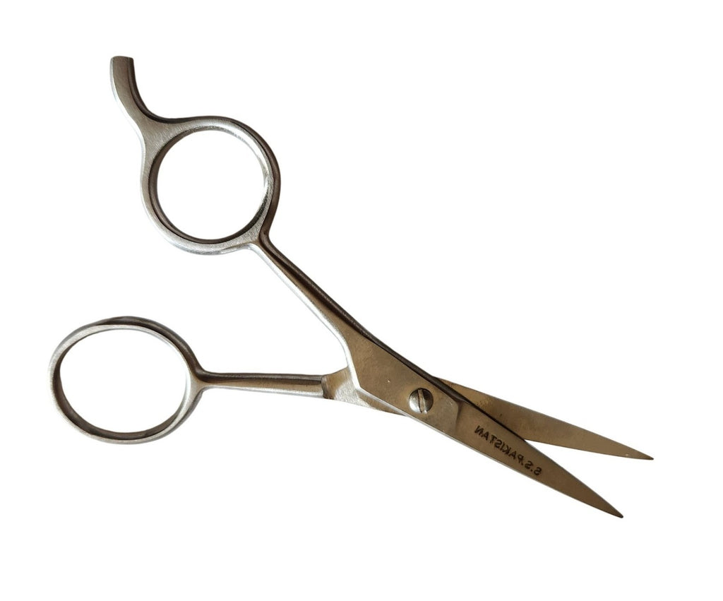 4.5 Inch Stainless Steel Hair Cutting Scissors for Barbers and Stylists