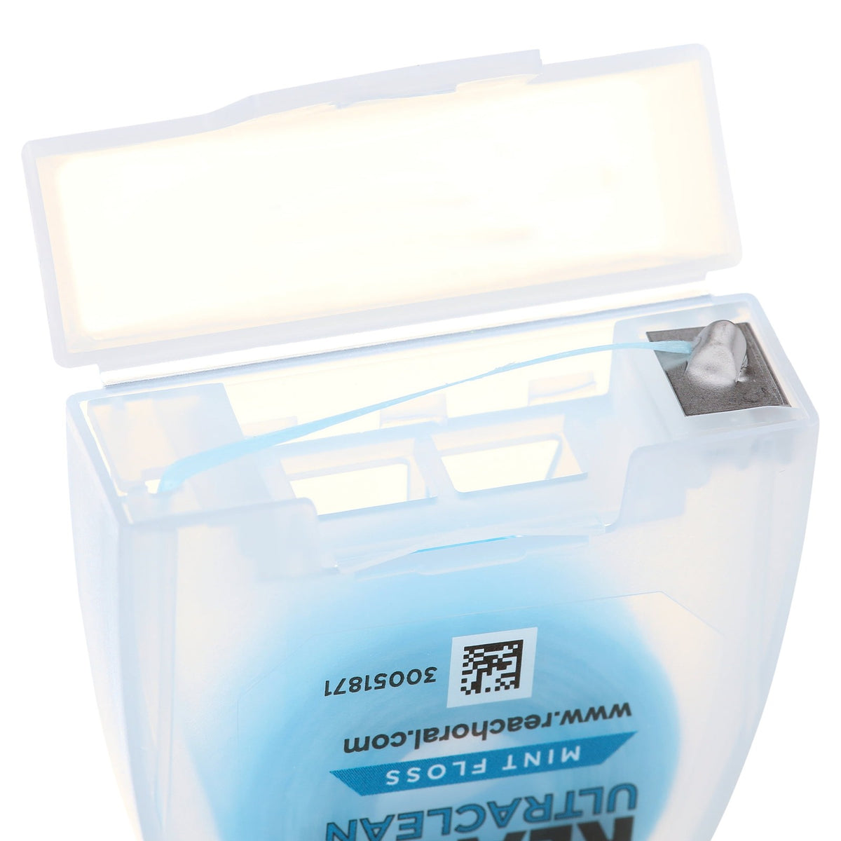 Waxed Dental Floss Pack of 6 - Micro-Grooves, Mint Flavor, 15 Feet