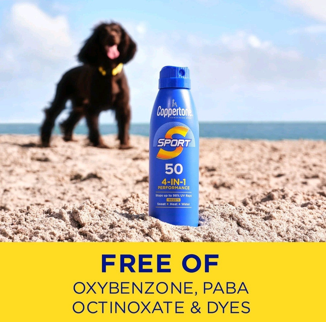 SPF 50 Sports Sunscreen Spray Twin Pack for Active Outdoor Protection