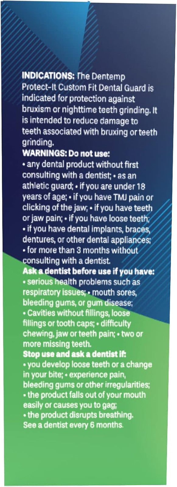 Protect-It Custom Fit Night Mouth Guard 4-Pack for Teeth Grinding & Sleep Protection